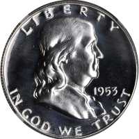1953 Franklin Half Dollar. Proof-66 (NGC).