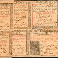 Colonial Currency. Collection of (8) New Jersey Colonial Notes. Very Fine to About Uncirculated.