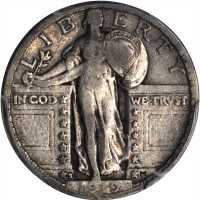 1919-S Standing Liberty Quarter. Fine-15 (PCGS).