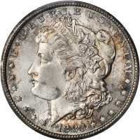 1883-CC Morgan Silver Dollar. MS-63 (PCGS).