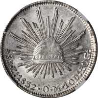 墨西哥。1832-ZsOM 8 Reales.