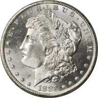 1883-CC GSA Morgan Silver Dollar. MS-65 (NGC).
