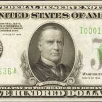 Fr. 2201-Idgs. 1934 $500 Federal Reserve Note. Minneapolis. PMG About Uncirculated 55.