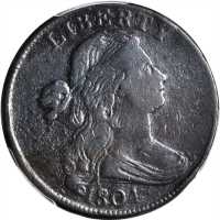 1804 Draped Bust Cent. S-266, the only known dies. Rarity-2. Fine Details--Bent (PCGS).