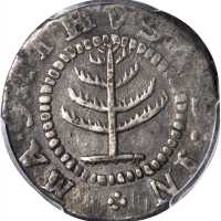 1652 Pine Tree Shilling. Small Planchet. Noe-30, Salmon 12-G, W-935. Rarity-3. VF-35 (PCGS).