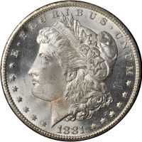 1881-CC GSA Morgan Silver Dollar. MS-64 (Uncertified).