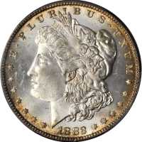 1882 Morgan Silver Dollar. MS-66 (PCGS).