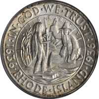 1936-D Rhode Island Tercentenary. MS-66 (PCGS). CAC.