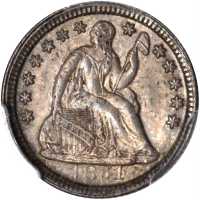 1851 Liberty Seated Half Dime. MS-64 (PCGS).