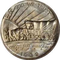 1939-D Oregon Trail Memorial. MS-66 (NGC).