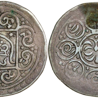 西藏第二版Kong Par唐卡 PCGS F 12