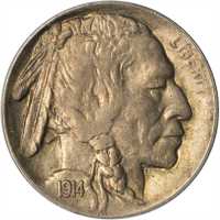 1914-S Buffalo Nickel. AU-55 (ANACS).