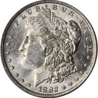 1882-O/S Morgan Silver Dollar. VAM-4. Top 100 Variety. Strong, O/S Recessed. MS-63 (PCGS).