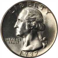1937-D Washington Quarter. MS-65 (PCGS). CAC.
