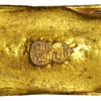 1750年代十两金条 极美品
