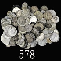 美国银币不同年份不同面值一组约201枚。极美品 - 未使用U.S.A. Silver coins, group of appro. 201pcs, diff dates & values. SOLD 