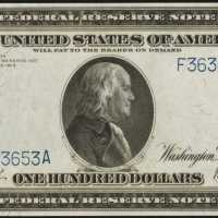 Fr. 1104 (W-3730-F). 1914 $100 Federal Reserve Note. PCGS Superb Gem New 67 PPQ.