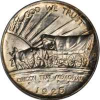 1926-S Oregon Trail Memorial. MS-66 (PCGS). CAC.