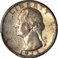 1932-D Washington Quarter. AU-53 (PCGS). CAC.
