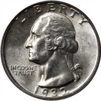 1932-D Washington Quarter. MS-63 (PCGS). CAC.