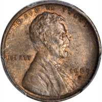 1909-S Lincoln Cent. V.D.B. MS-63 BN (PCGS).
