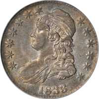 1833 Capped Bust Half Dollar. O-113. Rarity-2. EF-45 (PCGS).