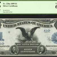 Fr. 226a. 1899 $1 Silver Certificate. PCGS Very Choice New 64 PPQ.