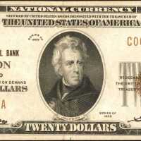 Towson, Maryland. $20 1929 Ty. 1. Fr. 1802-1. The Towson NB. Charter #3588. Very Fine.