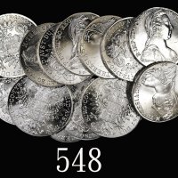1780年奥地利玛丽亚杜丽莎后铸银币1元一组15枚。MS品相均未使用1780 Austria, group of 15pcs Restrike Maria Theresa Silver Thaler.