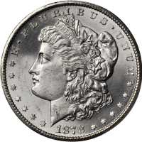 1878-CC Morgan Silver Dollar. MS-64 (PCGS).