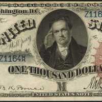 1880年1000美元纸钞 PCGS BG AU 55