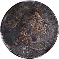 1794 Liberty Cap Cent. S-26. Rarity-2. Head of 1794. Fine Details--Environmental Damage (PCGS). Secu
