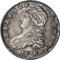 1826 Capped Bust Half Dollar. O-105. Rarity-3. AU-53 (PCGS). CAC.