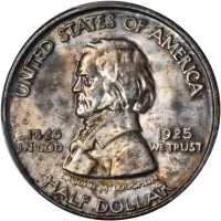 1925 Fort Vancouver Centennial. MS-67 (PCGS).
