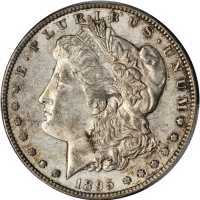 1895-S Morgan Silver Dollar. AU-55 (PCGS).
