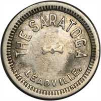 Colorado. Lot of (5) Trade Tokens.