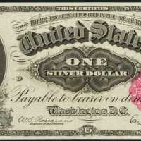 Fr. 221 (W-56). 1886 $1 Silver Certificate. PCGS Superb Gem New 67 PPQ.