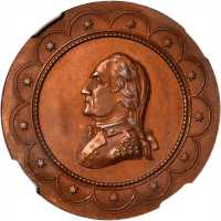 1780 (ca. 1862) George Hampden Lovetts Headquarters Series -- No. 8, Sufferns. Second Obverse. Coppe