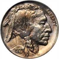 1927 Buffalo Nickel. MS-65 (PCGS). OGH.