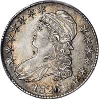1826 Capped Bust Half Dollar. O-112. Rarity-4+. AU-58 (PCGS). CAC.