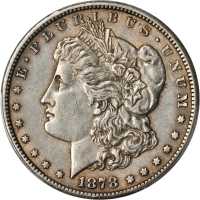 1878-CC Morgan Silver Dollar. AU-50 (PCGS).