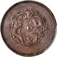 浙江省造光绪元宝当二十 PCGS XF 40