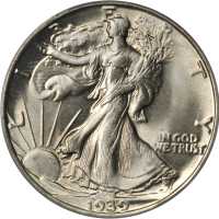 1939-S Walking Liberty Half Dollar. MS-65 (PCGS). CAC. OGH.