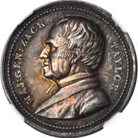 1848 Zachary Taylor. DeWitt-ZT 1848-13. (NGC: 1848-15). Silver. 31 mm. MS-62 (NGC).