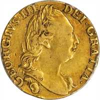 1785年英国乔治三世1几内亚金币。