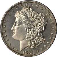 1883 Morgan Silver Dollar. Proof-65 (PCGS).