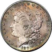 1883-S Morgan Silver Dollar. MS-65 (ANACS).