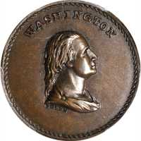 Undated (ca. 1867) The Union is the Main Prop of Our Liberty Medal. Bronze. 25 mm. Musante GW-796, B
