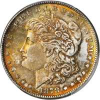 1878-S Morgan Silver Dollar. MS-65 (PCGS).