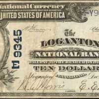 Loganton, Pennsylvania. $10 1902 Plain Back. Fr. 626. The Loganton NB. Charter #9345. Very Fine.